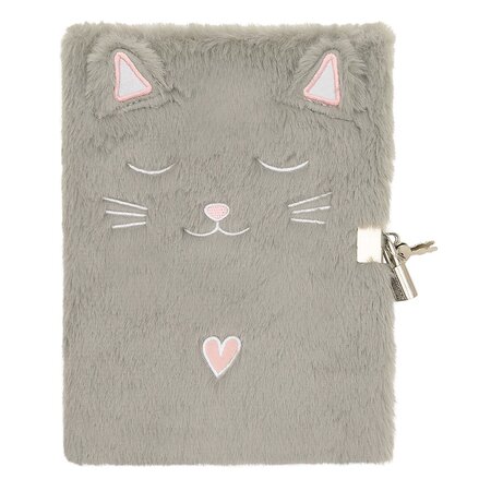 Journal Intime Peluche Chat - Draeger paris