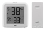 Thermomètre – hygromètre avec capteur sans fil blanc - Otio