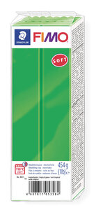 Pâte Fimo 454 g Soft Vert tropical 8021.53