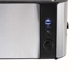 LIVOO  DOD155 Grille-pain électrique - Inox - Large fente