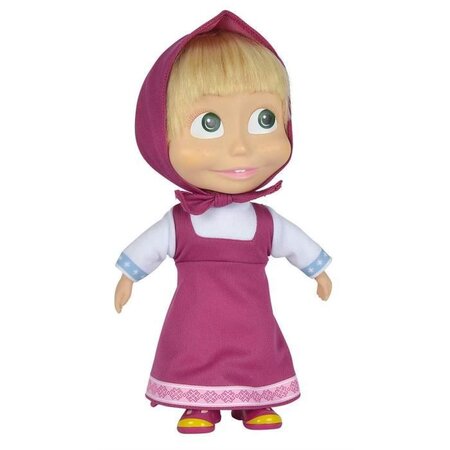 MASHA & MICHKA Simba Poupée Masha Soft 23 Cm
