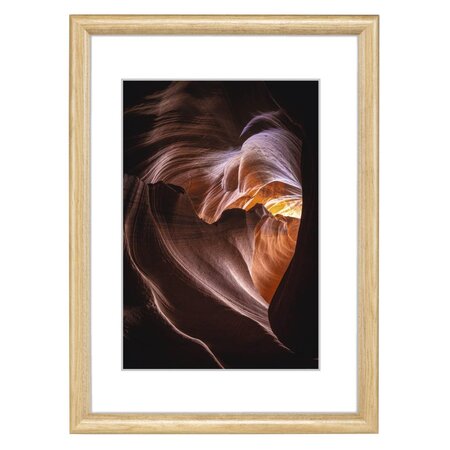 Cadre photo en bois 'phoenix'  chêne  15 x 20 cm hama
