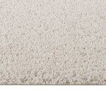 vidaXL Tapis shaggy à poils longs Crème 160x230 cm