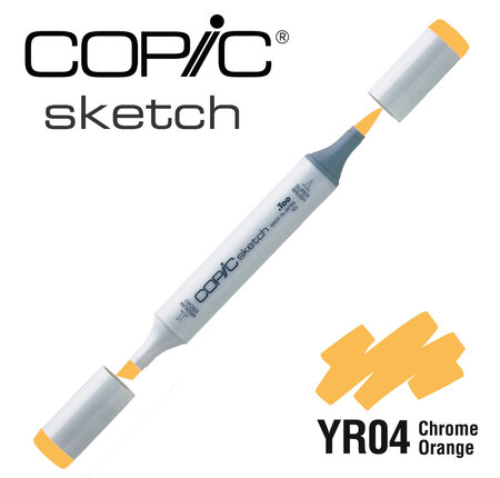 Marqueur à l'alcool Copic Sketch YR04 Chrome Orange