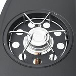 vidaXL Barbecue à gaz 4+1 zones cuisson Noir et argenté Acier et inox