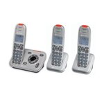 Pack téléphone amplifié powertel 2780 trio répondeur amplicomms