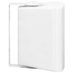 vidaXL Haut-parleurs stéréo muraux 2Pièces blanc intérieur extérieur 80 W
