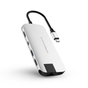 HYPER Hub USB-C Hyper SLIM - Argenté