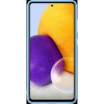 Coque silicone galaxy a72 bleu