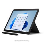 Microsoft surface go 3 - 10 5 - intel pentium gold - ram 8go - 128go ssd - noir - windows 11 en mode s