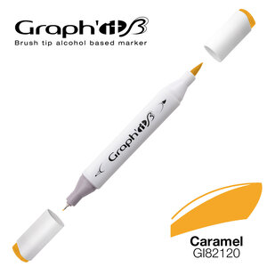 Marqueur manga à l'alcool Graph'it Brush 2120 Caramel