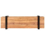 vidaXL Meuble TV 130x40x40 cm Bois d'acacia solide