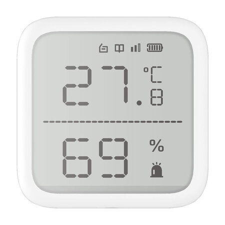 Hikvision ds-pdtph-e-we capteur de température et d'humidité sans fil pour alarme ax pro