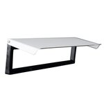 Entrée de boîtes aux lettres simple face - inox - largeur 370 mm - Renz