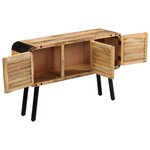 vidaXL Buffet Bois de manguier massif 120 x 30 x 76 cm