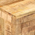 vidaXL Table de chevet 40x30x50 cm Bois de manguier massif