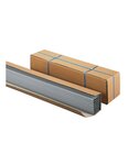 (lot  2 bobines) feuillard polypropylène haute résistance bleu 12mmx0 63mmx2100m