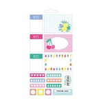 30  Feuilles  Autocollants - 23X12 Cm - Tutti Frutti