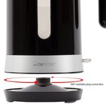 Bouilloire électrique WK 3452, 1,8 L Noir CLATRONIC