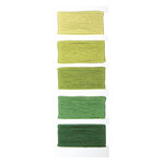 Fil bracelet brésilien 5 coul. Tons verts