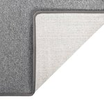 vidaXL Tapis de couloir Gris foncé 80x150 cm