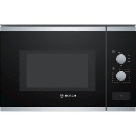 Bosch bfl550ms0 - micro-ondes monofonction encastrable inox - 25 l - 900 w