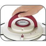 SEB P4400600 Autocuiseur Cocotte-minute Clipso+ Precision - 4,5L - Tous feux dont Induction - Poignées compactes - Inox et noir
