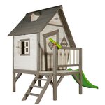 Sunny maison pour enfants cabin xl avec toboggan c050.004.00
