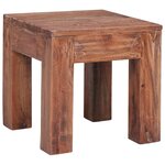vidaXL Table basse 30 x 30 x 30 cm Bois de récupération massif