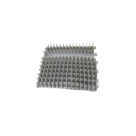 Brosse pvc dyn pour brosse combinée grise pour robot suprême m5  dyn+ et master m5 + prox 2 2x2