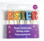 Bougies d'anniversaire esteban et ethan