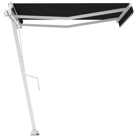 vidaXL Auvent automatique sur pied 350x250 cm Anthracite