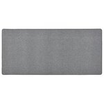 vidaXL Tapis de couloir Gris foncé 50x100 cm