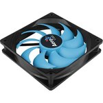 AEROCOOL Ventilateur pour boitier PC Motion 12 plus - 120 mm - Noir avec ventilateur bleu