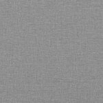 vidaXL Fauteuil de massage Gris clair Tissu