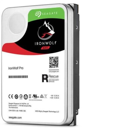 SEAGATE Disque dur IronWolf ST8000VN004 - 3.5 Interne - 8 To - SATA (SATA/600) - 7200trs/mn - Buffer 256 Mo