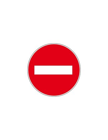 (PANNEAU D'INTERDICTION) Panneau d'interdiction - "défense de stationner"
