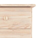 vidaXL Buffet ALTA 77x35x165 cm bois massif de pin