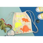 Kit DIY - Personnaliser son petit sac dinosaure