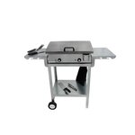 Pack plancha électrique planchaelec lux 600 inox - chariot odeon 600