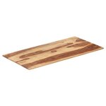 vidaXL Dessus de table Bois solide 15-16 mm 60x100 cm