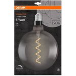 Osram edition 1906 globe 200mm led clair filament var smoke 5w=12 e27 chaud