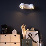 Philips myliving projecteur led spur 2x4 5 w blanc 564923116