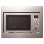 Exquisit four micro-ondes encastré 25 l argenté emw2546