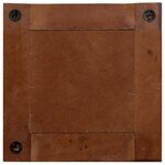 vidaXL Miroir Bois de récupération massif 50 x 50 cm