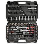 Yato ensemble de clés à cliquet 120 pièces yt-3880