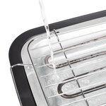 Tristar Barbecue électrique de table BQ-2813 38 x 22 cm 2000 W Noir