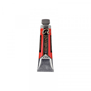 Peinture à l'huile extra-fine en tube rouge permanent clair 40ml - rembrandt