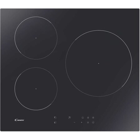 Plaque de cuisson induction candy 3 feux - 56x49cm