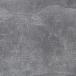 FMD Support TV/Hi-Fi Gris béton et blanc brillant